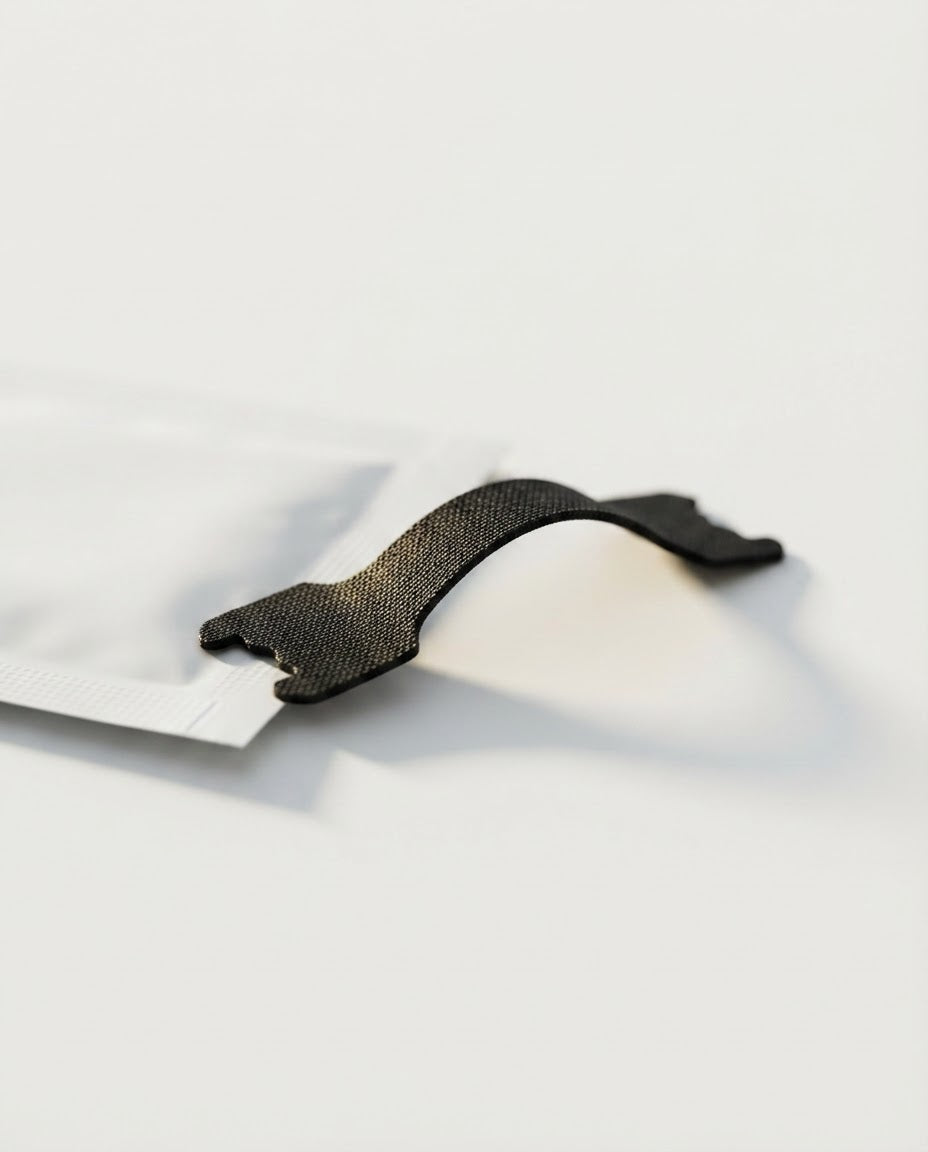 BASALFORM BREATHE — tira nasal en detalle macro